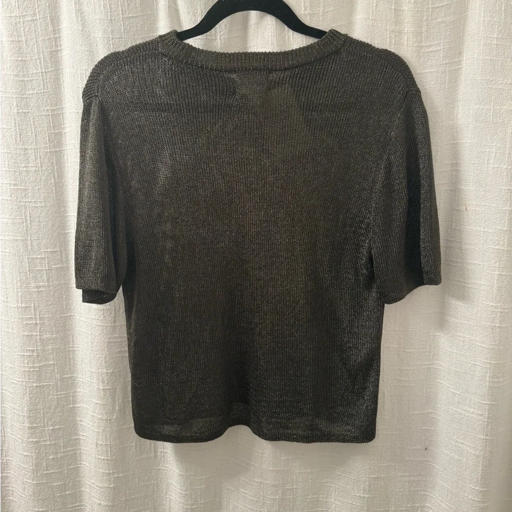 Metalic Women's Top - Picture 3 of 3